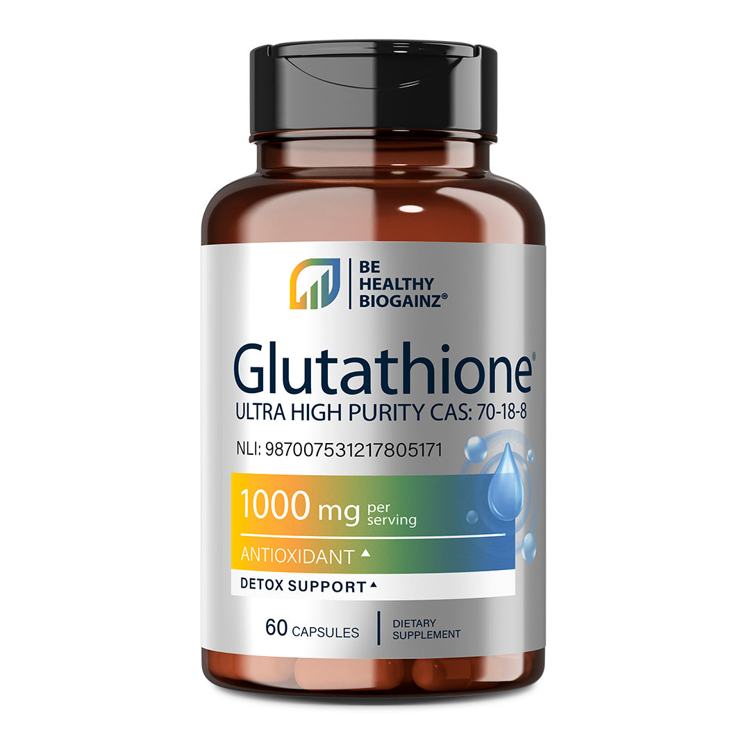 Biogainz Glutathione 60 Cápsulas