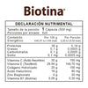 Biotina Vitamina B7 Naturelab® 60 cápsulas