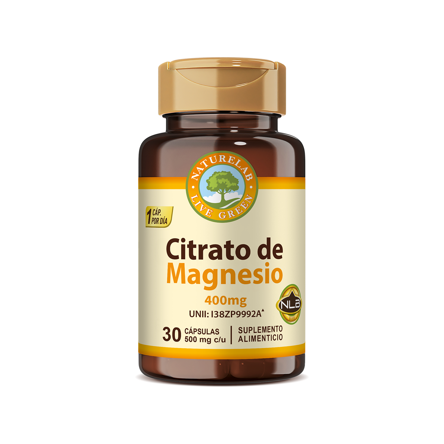 Naturelab® Citrato de Magnesio 30 cápsulas