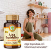 Alga Espirulina Naturelab® + Vitamina E 60 cápsulas