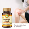 Calcio de Coral + Vitamina D2 Naturelab® 60 cápsulas