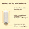 Multi Balance + Vitaminas & Minerales Naturelab® 60 cápsulas