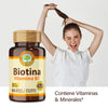 Biotina Vitamina B7 Naturelab® 60 cápsulas