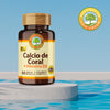 Calcio de Coral + Vitamina D2 Naturelab® 60 cápsulas