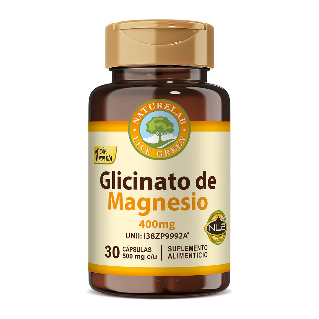 Naturelab® Glicinato de Magnesio 30 cápsulas