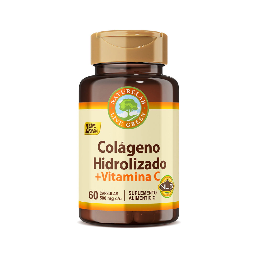 Naturelab Cólageno Hidrolizado + Vitamina C® 60 cápsulas