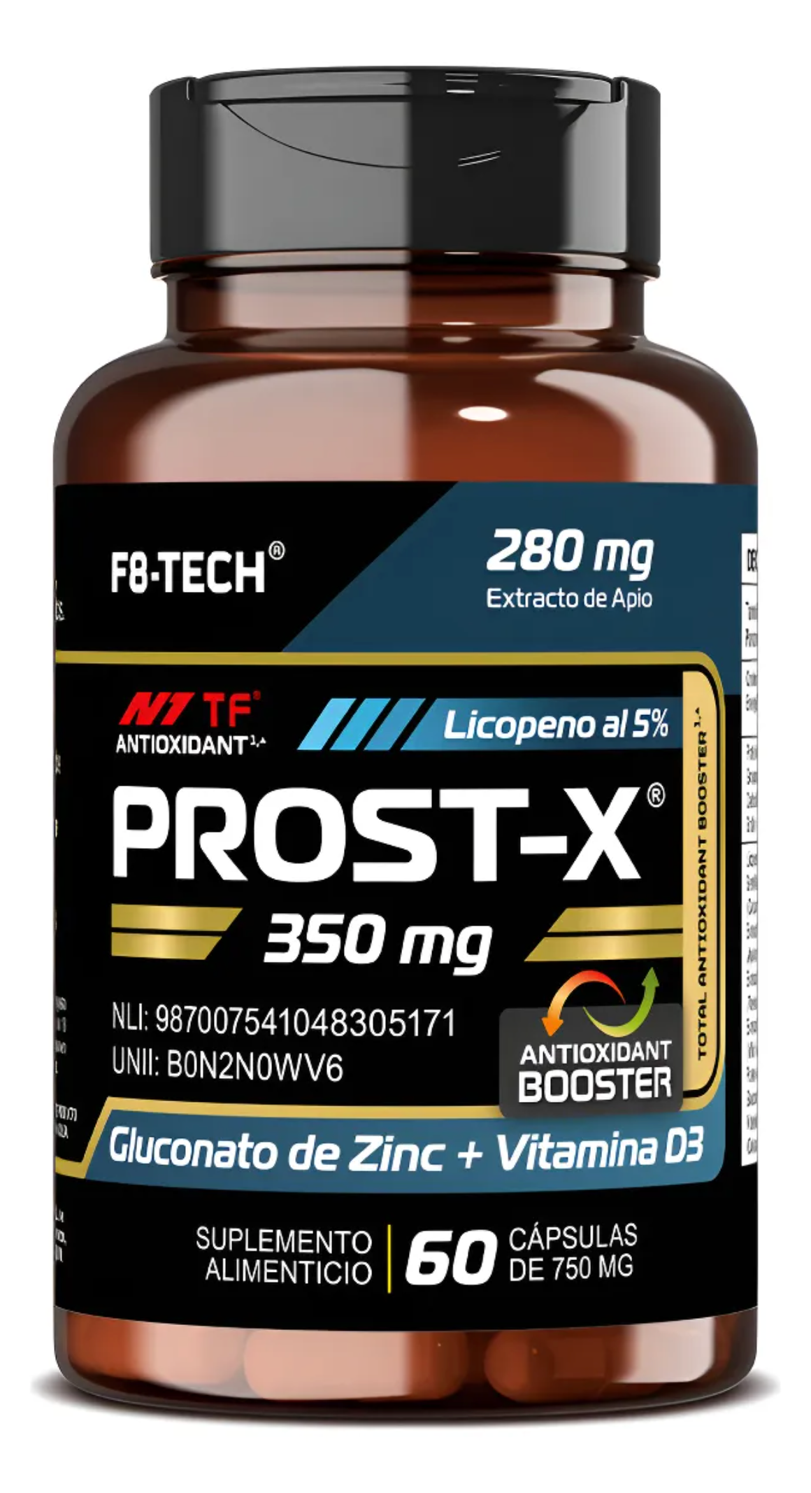F8-Tech® Prost-X 60 Cápsulas