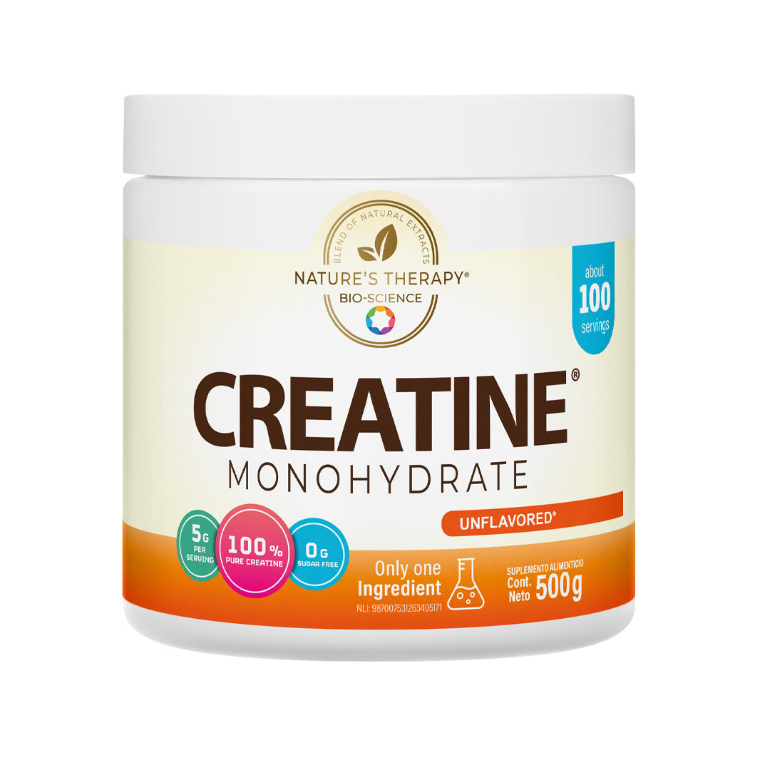 Nature's Therapy Creatine Monohydrate® 500 gramos