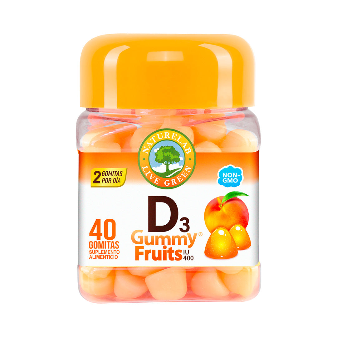 Naturelab Vitamina D3 Gummy Fruits® 40 gomitas