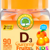 Naturelab® D3 Gummy Fruits Kids 90 Gomitas