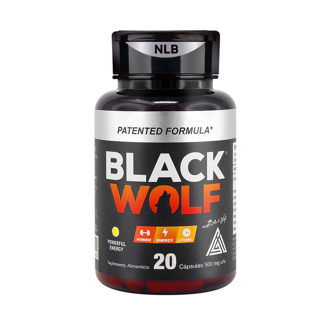 Blinlab Black Wolf® 20 cápsulas de 500g