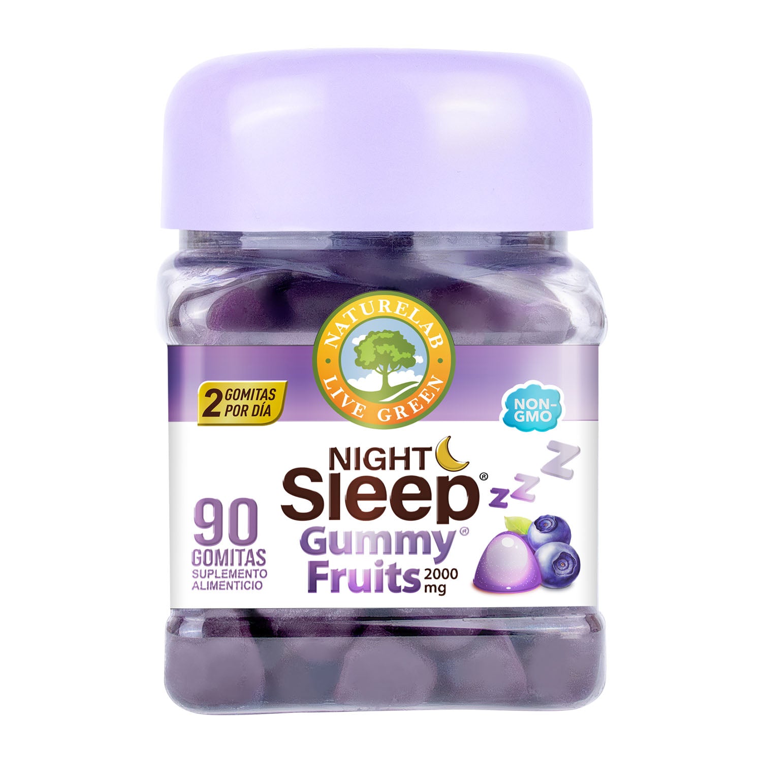 Naturelab® Night Sleep Gummy Fruits 90 Gomitas