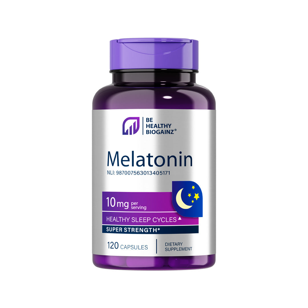 Biogainz Melatonin® 120 cápsulas