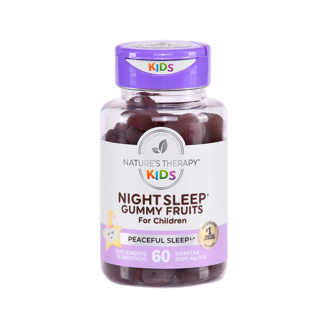 Nature's Therapy Night Sleep KIDS Gummy Fruits® 60 gomitas
