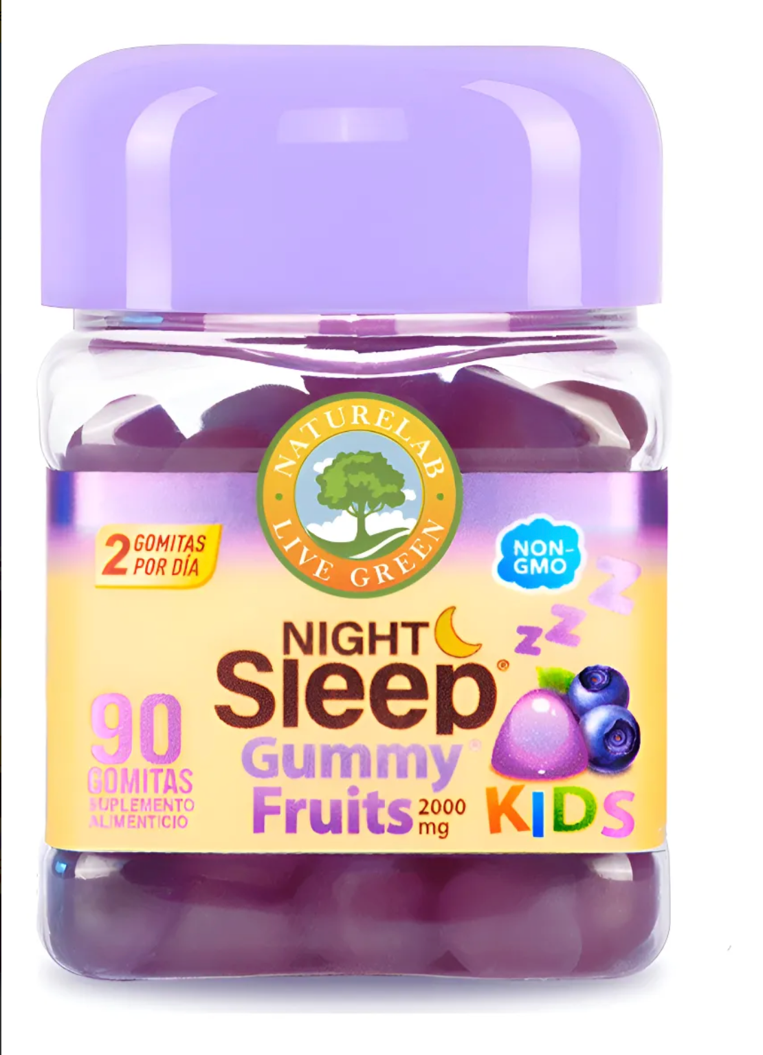 Naturelab® Night Sleep Gummy Fruits Kids 90 Gomitas