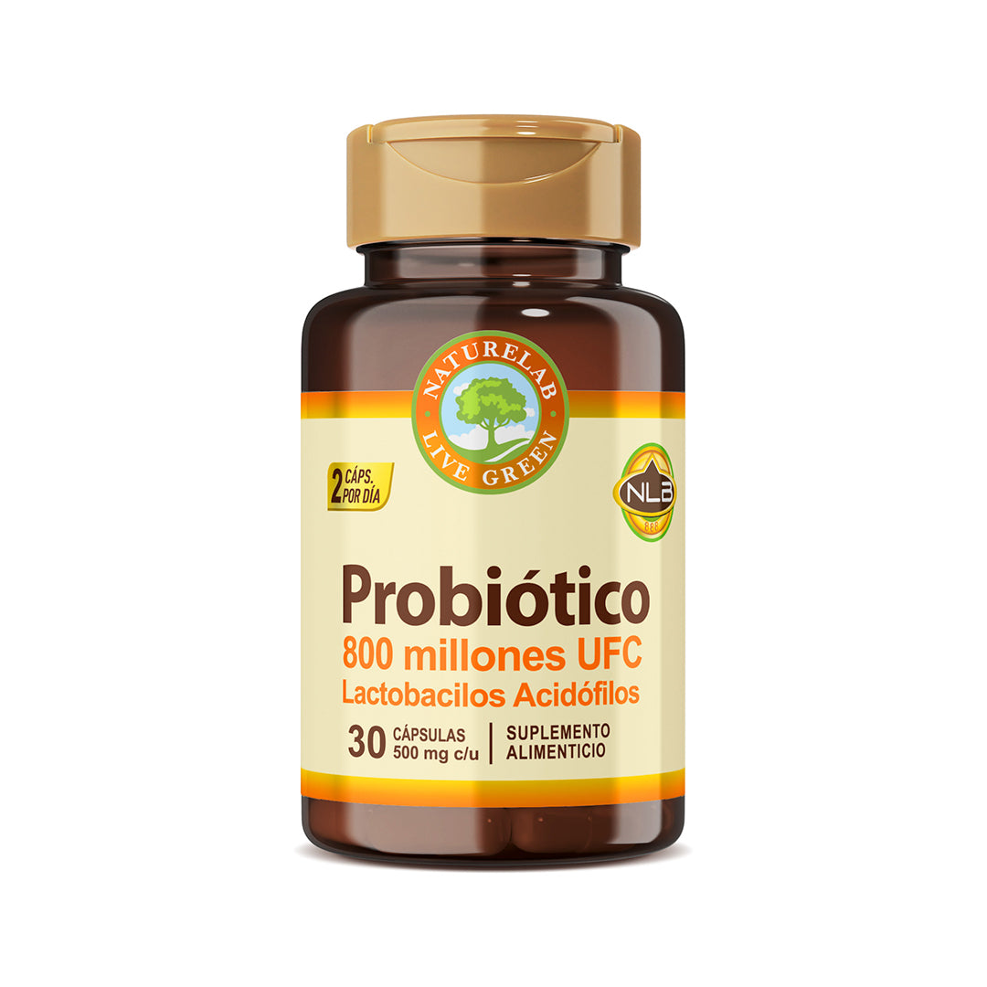 Naturelab Probiótico 800 millones UFC Lactobacilos Acidófilos® 30 cápsulas