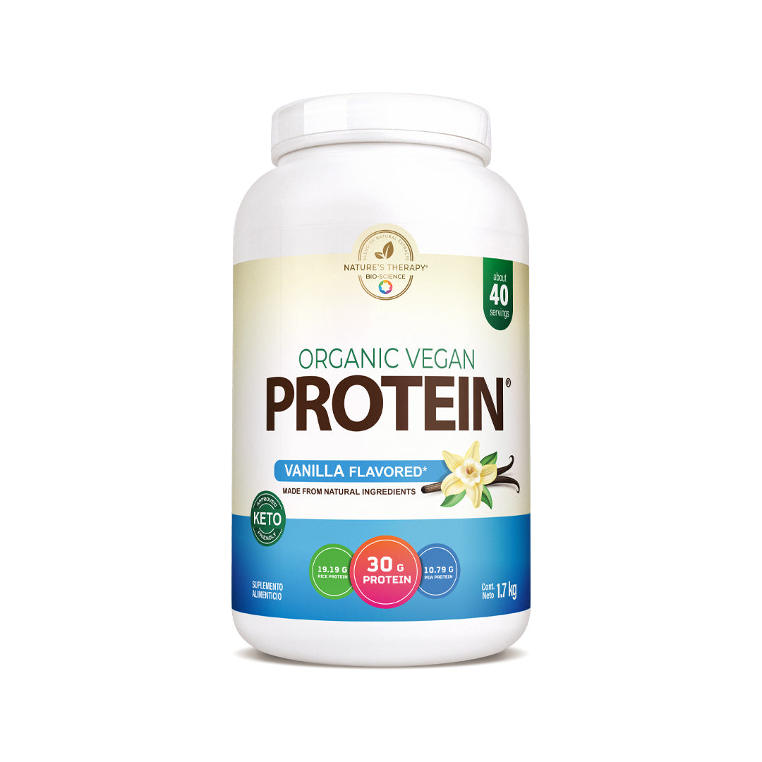 Nature's Therapy Organic Vegan Protein® Vainilla 1.7 kg