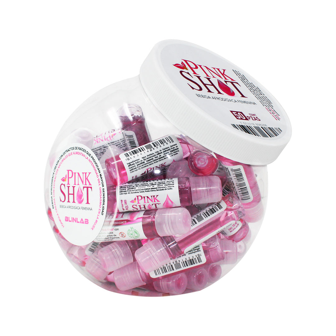 Blinlab Pink Shot® (Vitrolero 50 piezas de 10ml)