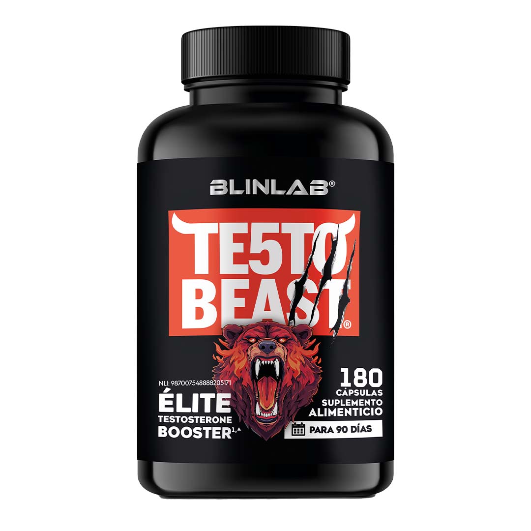 F8-Labs® TE5TO BEAST 180 Cápsulas