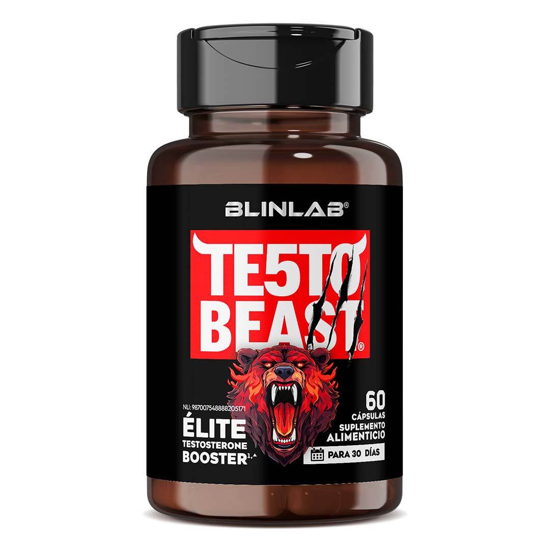 F8-Labs® TE5TO BEAST 60 Cápsulas