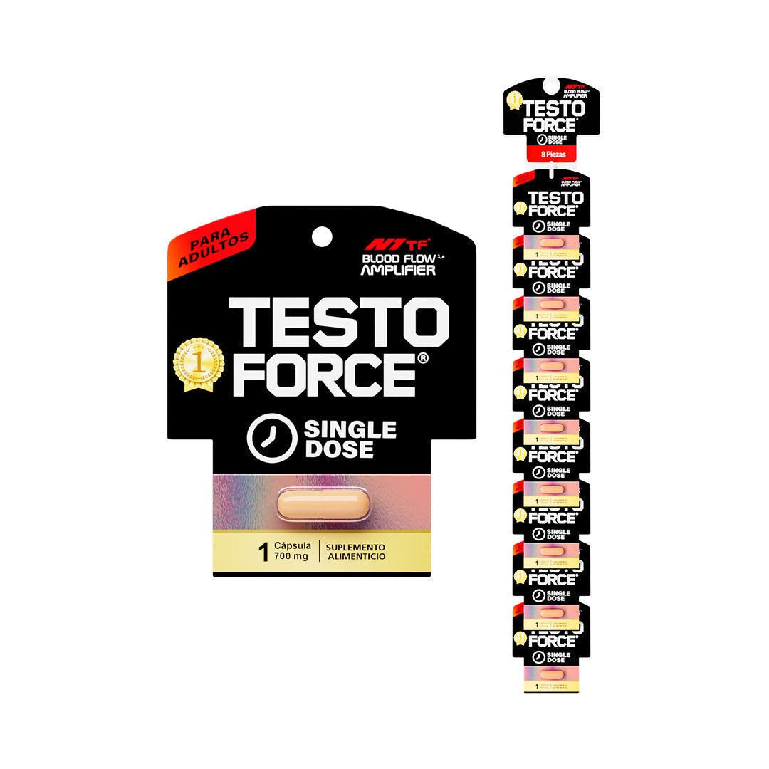 NLB Testo Force® (Tira de impulso 8 piezas de 1 cápsulas 700g)
