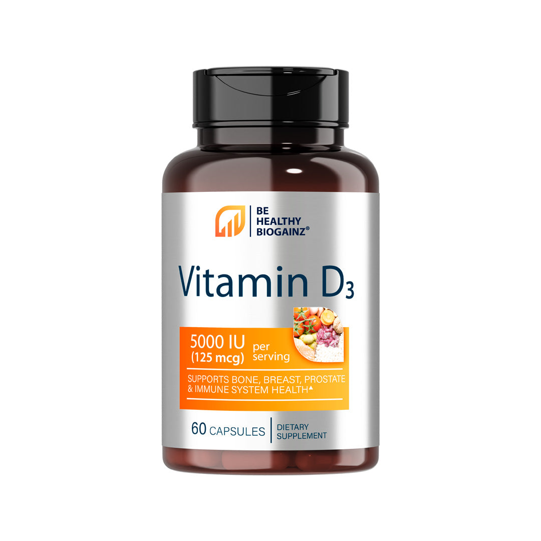 Biogainz Vitamin D3® 60 cápsulas