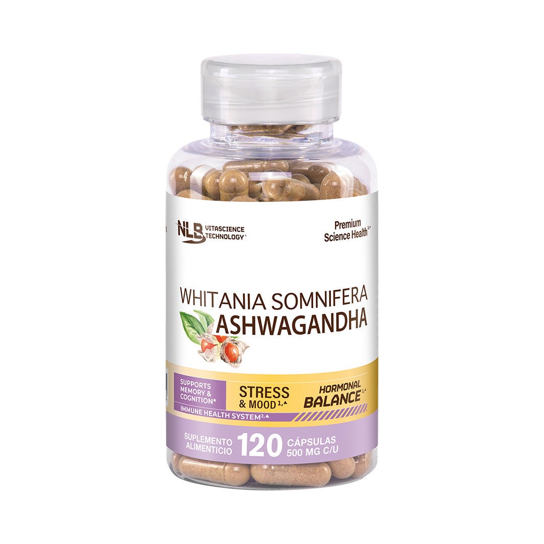 NLB Whitania Somnifera Ashwagandha® 120 cápsulas