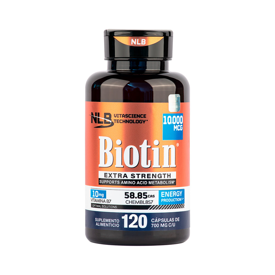 NLB Biotin Extra Strength® 120 cápsulas