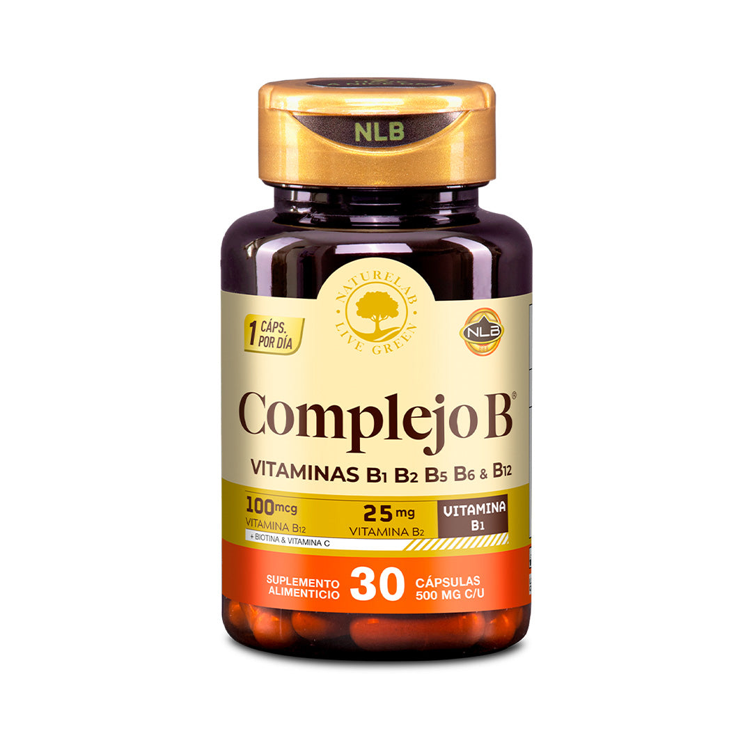 Naturelab Complejo B® 30 cápsulas – Vitamin Store