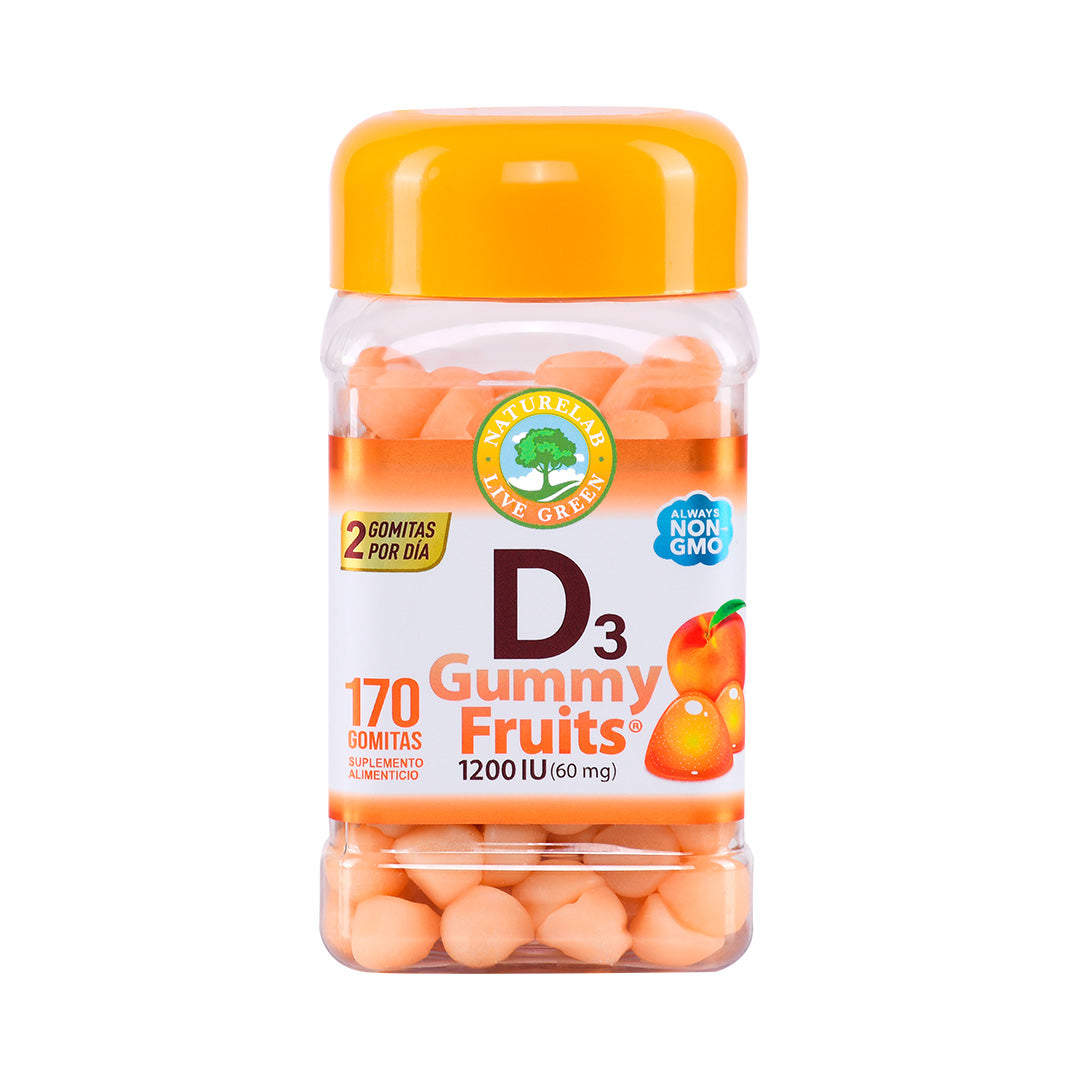 Naturelab Vitamina D3 Gummy Fruits® 170 gomitas