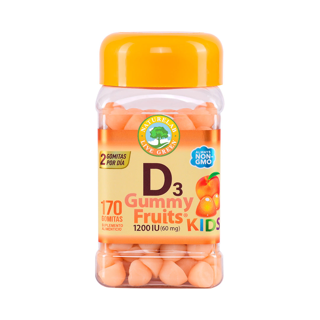 Naturelab Vitamina D3 Kids Gummy Fruits® 170 gomitas