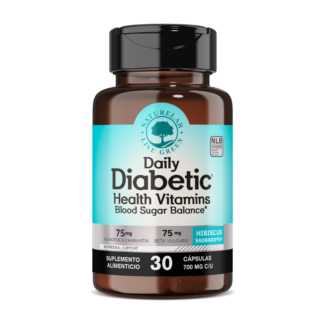 Naturelab Daily Diabetic Health Vitamins® 30 cápsulas