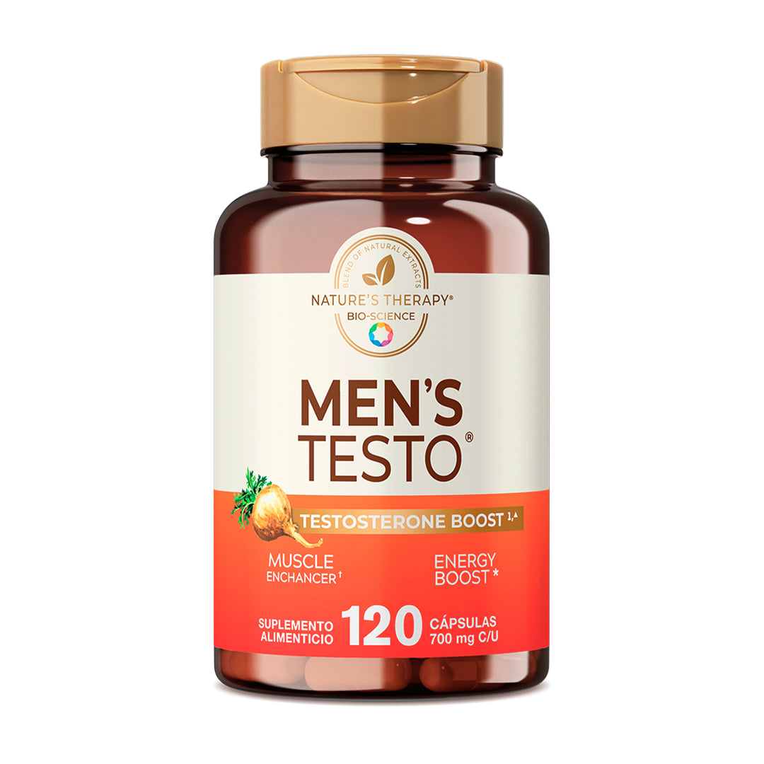 Nature's Therapy Men's Testo® 120 cápsulas hombres