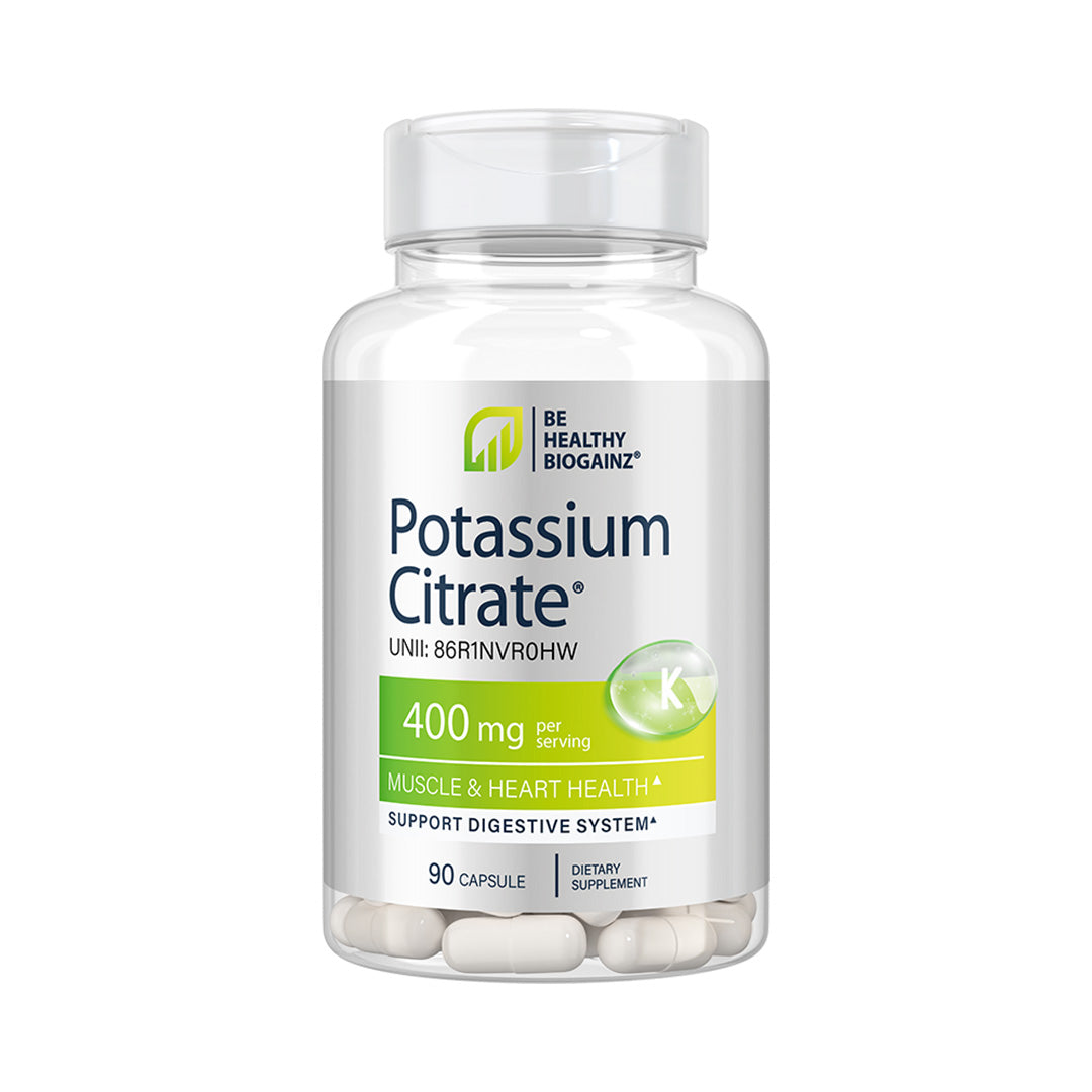 Biogainz Potassium Citrate  90 Cápsulas