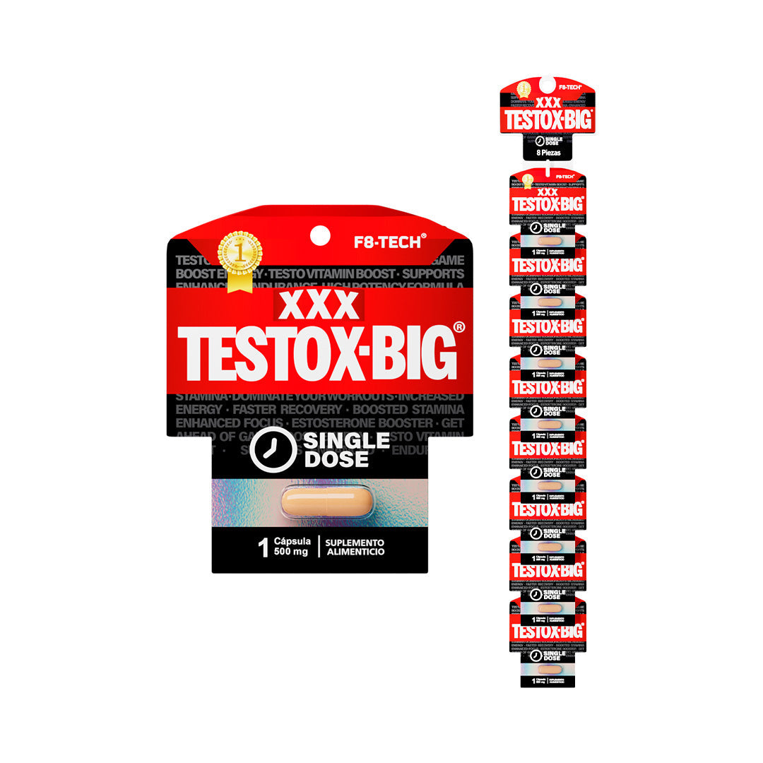 Blinlab Testox-Big® (Tira de impulso 8 piezas de 1 cápsulas de 700g)