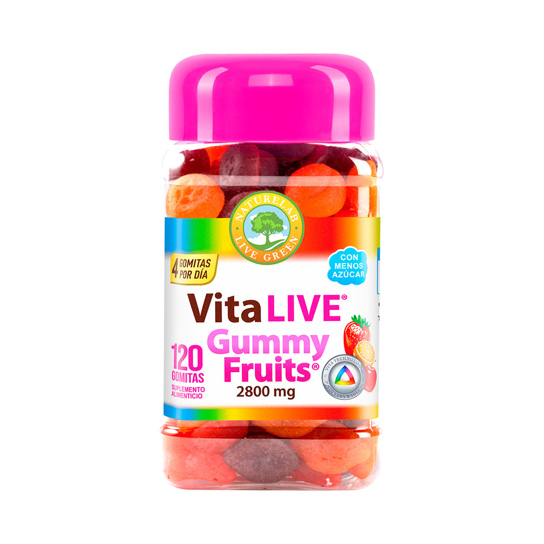 Naturelab Vita Live Gummy Fruits® 120 gomitas