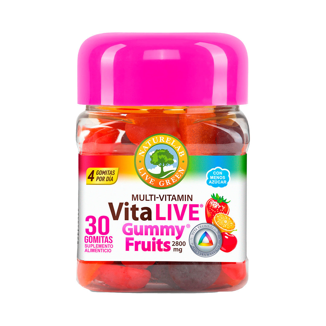 Naturelab Vita Live Gummy Fruits® 30 gomitas
