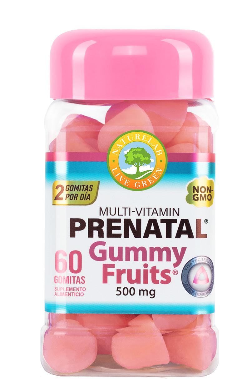 Multi-Vitamin Prenatal Naturelab® 60 Gummy Fruits